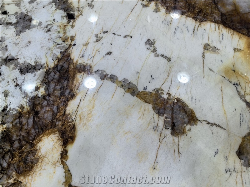 Golden Patagonia Quartzite Rectangle Table Tops