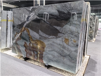 Smoke Green Quartzite Slabs