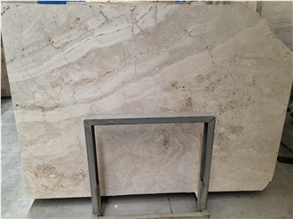 Super White Travertine Slabs