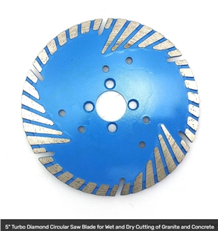 5" Turbo Diamond Circular Saw Blade