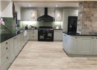 Absolute Black Granite Kitchen Countertop