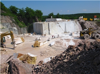 Rouge Royal Marble, Rouge Griotte Belge Marble Quarry