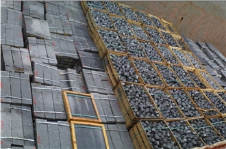 Cinza Castro Granite Cobble Stone And Pavers