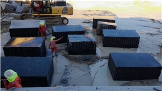 Nero Impala Granite Blocks