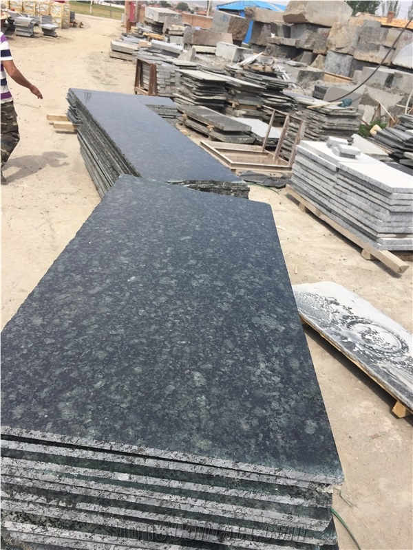 Butterfly Green Granite Stone Stair Steps