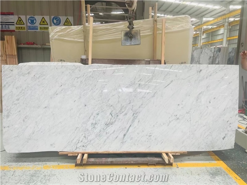 China Snow White Marble - Eastern White Marble Slabs