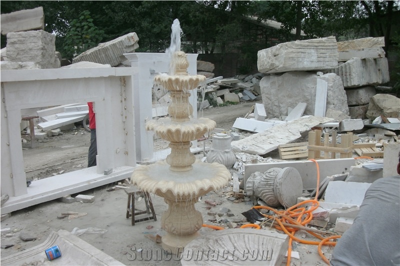 Large  Marble Landscaping Fountain