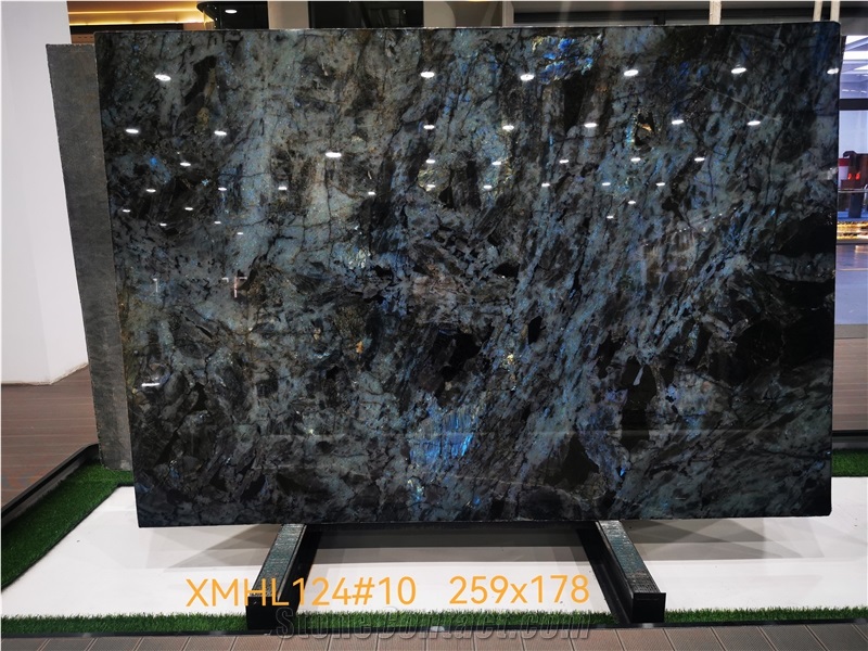 Luxury Labradorite Lemurian Blue Granite Slab Price