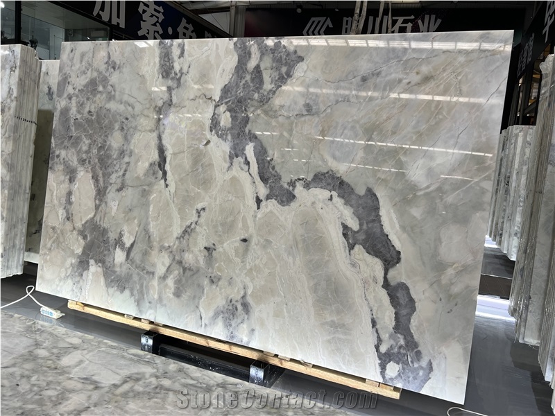 Nonopaque Luxury Picasso Marble Background Wall Tiles Slabs