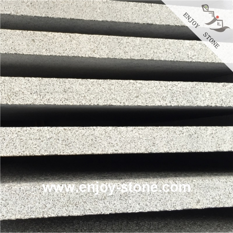 G654 Sesame Grey Flamed Tiles For Wall Cladding And  Paver