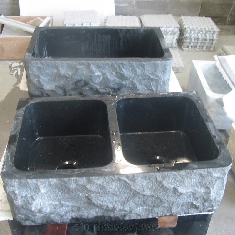 Shanxi Black Granite Farmhouse Sink