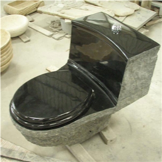 Shanxi Black Granite Toilet