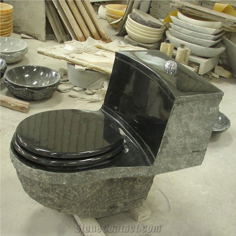 Shanxi Black Granite Toilet