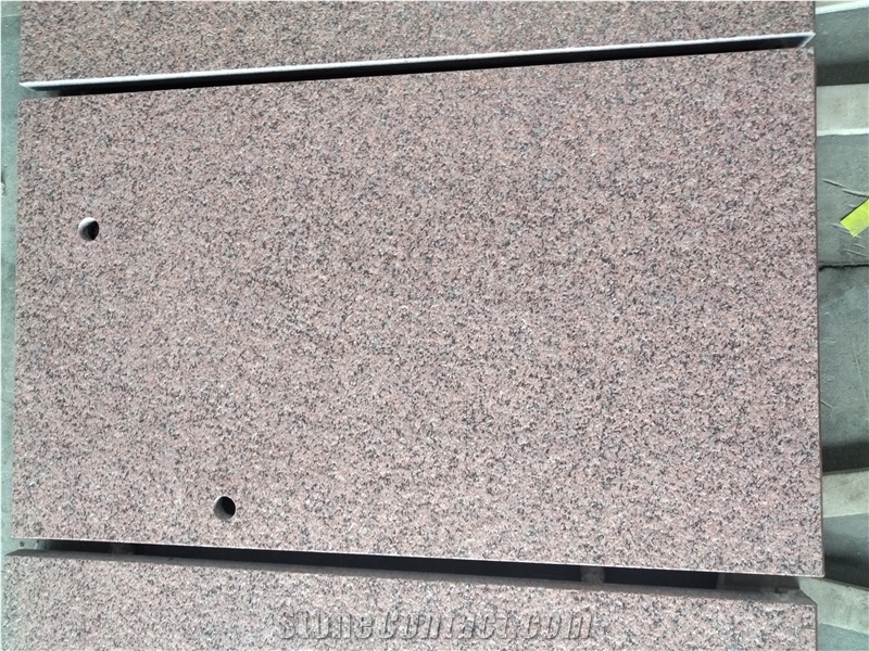 Indian Red Granite Flamed Wall Tiles