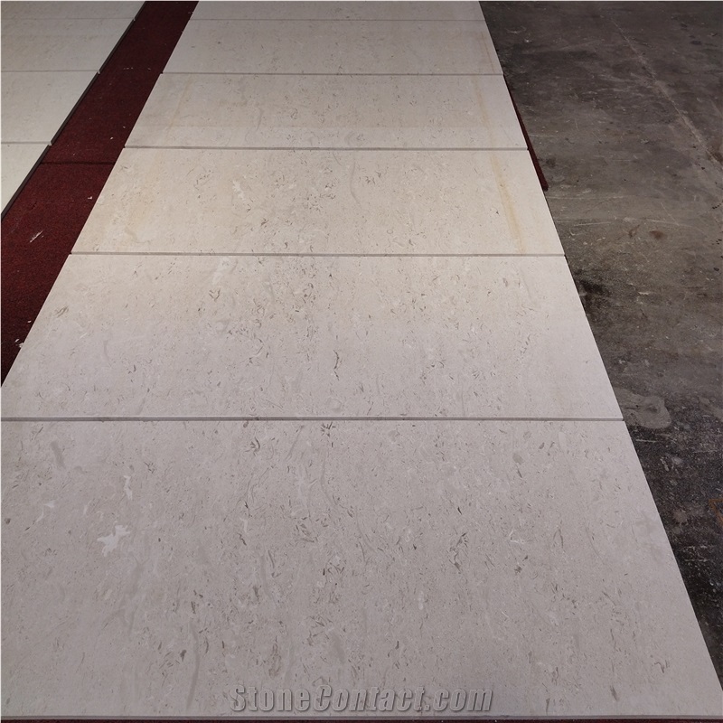 Jura Beige Limestone Floor Tiles For Interior Decoration