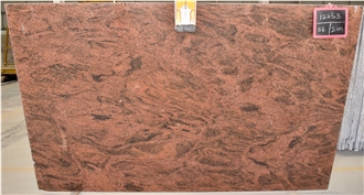 Red Multicolor Granite Slabs