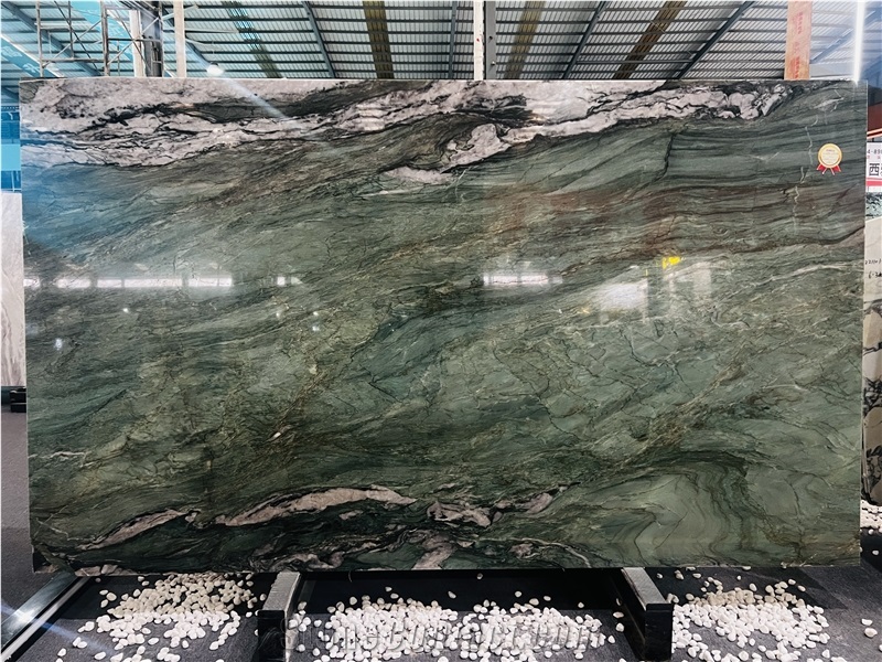 Botanic Wave Quartzite For Kitchen Wall Tiles