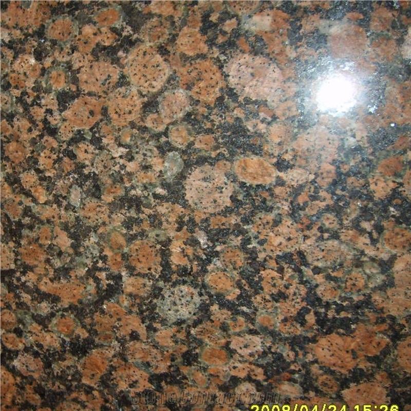 Baltic Brown Red Brown Color Granite  Slabs
