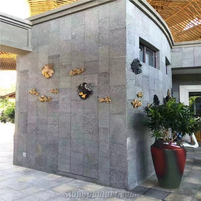 Basalt Lavastone Hainan Black Tiles