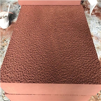 China Red Sandstone Tile Slabs