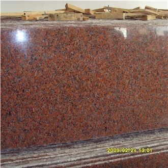 G562 Maple Red Granite Slabs Tile