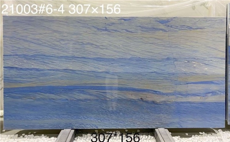 Azul Macaubas Quartzite Slabs For Wall Decor Flooring