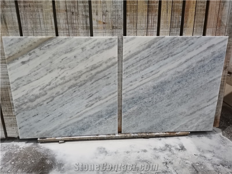 Crystal Blue Marble Slabs For Floor And Wall