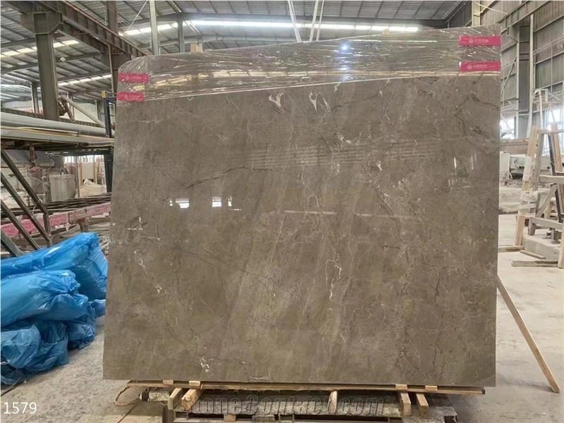 Maya Grey Marble Wall Tiles Big Slab Interior Floor Use