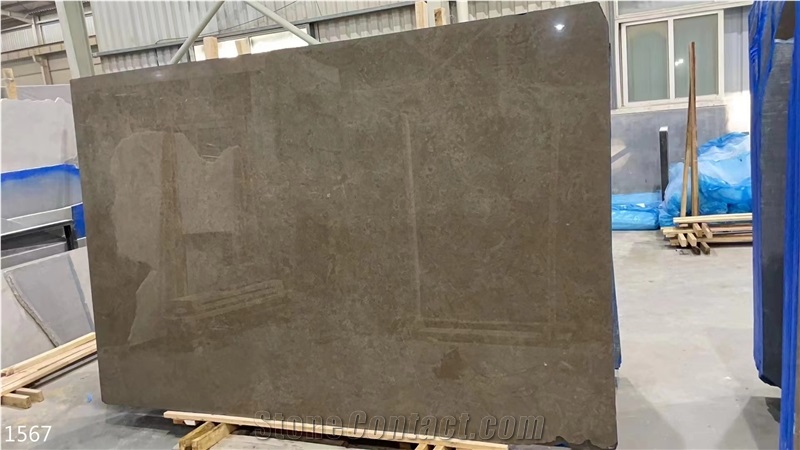 New Ottoman Grey Marble Tiles Gray Stone Slab Interior Floor