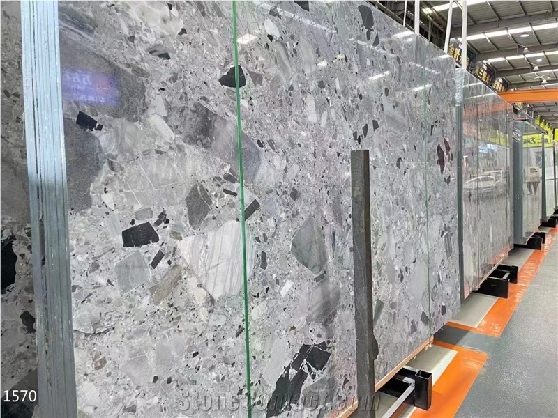 Pandora Gray Marble Tiles China Panda Grey Stone Big Slab
