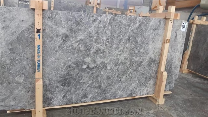 Tundra Blue Marble Tiles Grey Stone Big Slab Interior Use