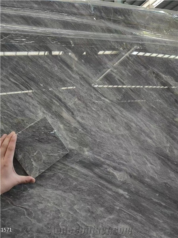 Venice Gray Marble Tiles Emperador Gray Stone Big Slabs