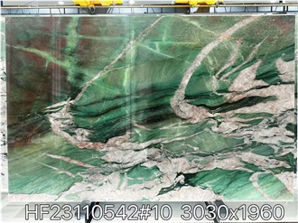 Botanic Green Quartzite Slabs