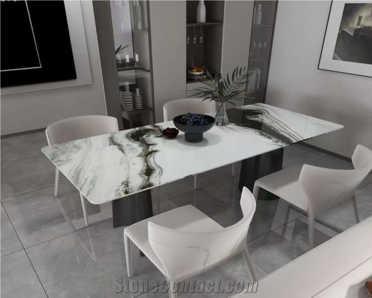 Brazilian Panda White Quartzite Slabs from China