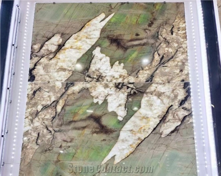 Tiffany Green Quartzite Slabs