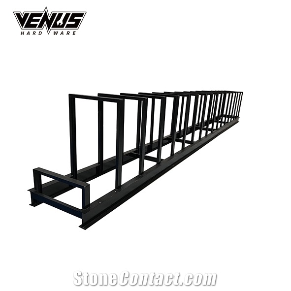 Warehouse Heavy Duty Steel Stone Display Rack