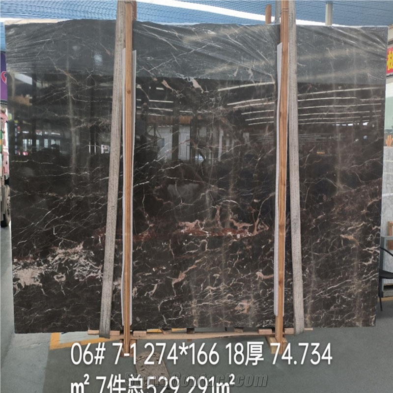 Brown And Gold Marble Background For  Wall Tiles
