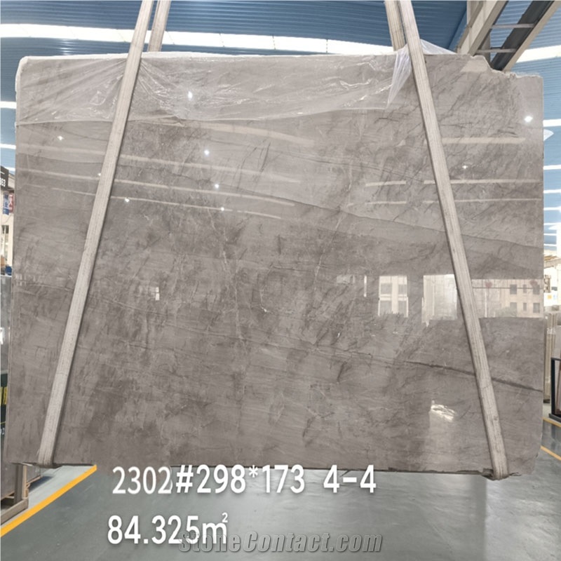 China Dora Ash Cloud Marble For  Floor Tile