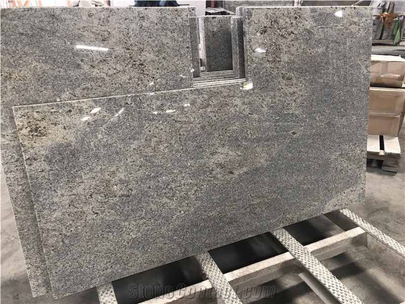 Kashmir White Granite Prefab Kitchen Countertop