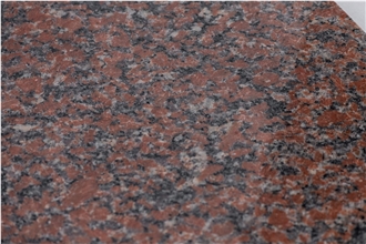 Red Aswan Granite Polished Tiles