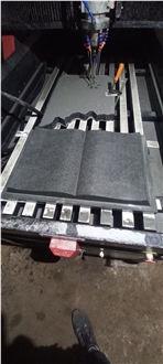 Black Granite Slant Gravestone - Grave Markers, Slant Graves