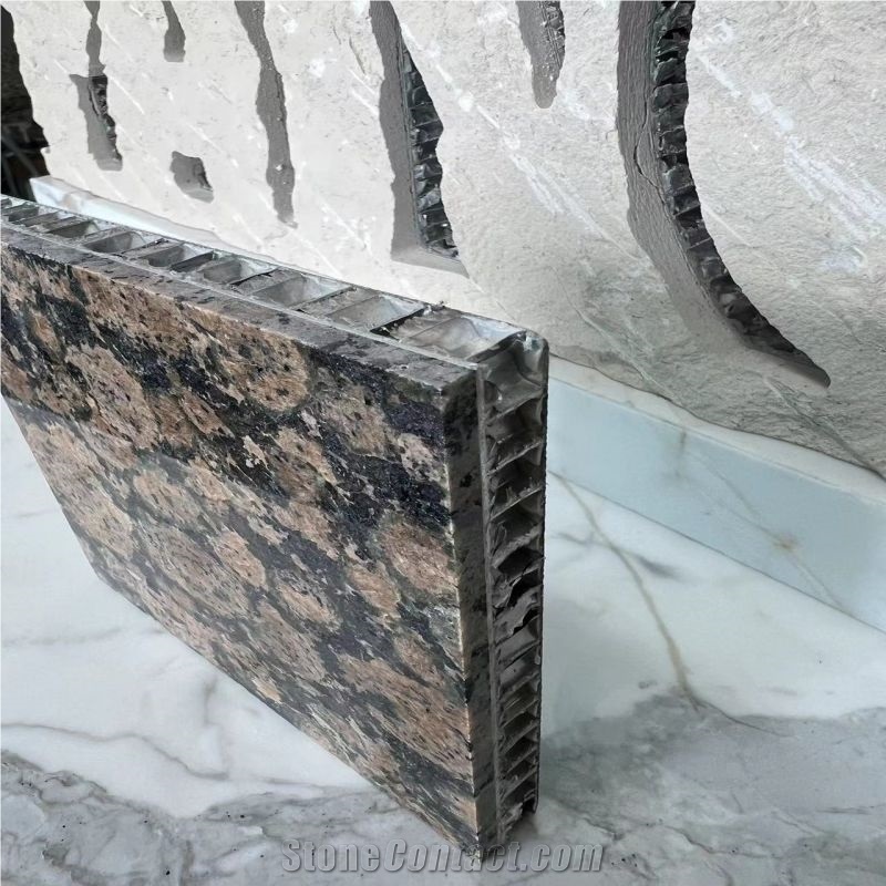 Baltic Brown Granite Laminated Honeycomb Backed Stone Panels