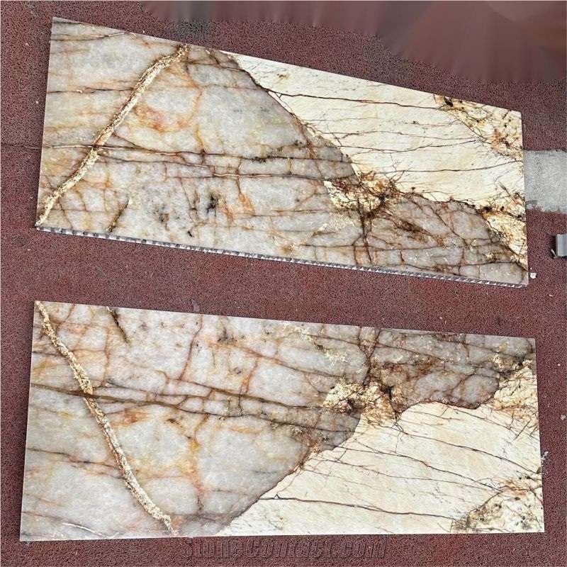 Brazil Gold Patagonia Granite Laminated Honeycomb Panels