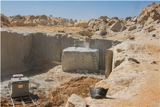 Grey Aswan Granite Quarry