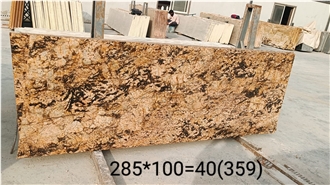 Alaska Gold Granite Slabs