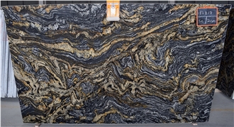 Golden Exoctica Granite Slabs