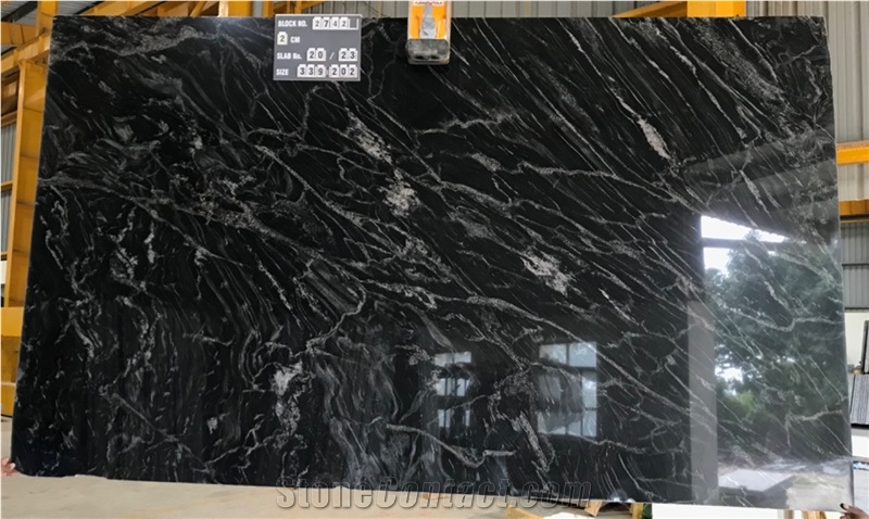 New Forest Black Granite  Slabs