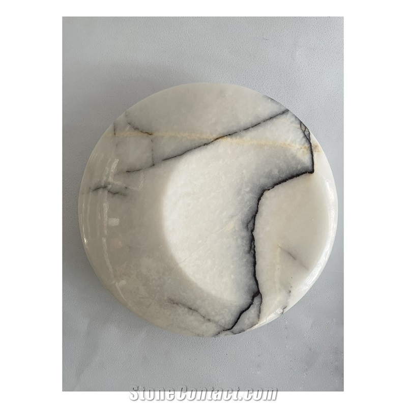 Natural Marble Stone Plate Home Decor Products