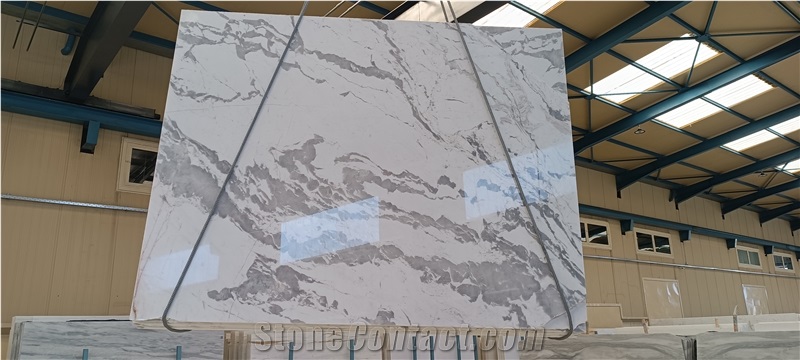 Cosmo White 638  Marble Slabs