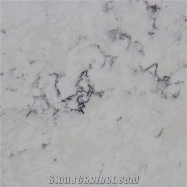 Carrara Grey Quartz Slabs Countertops